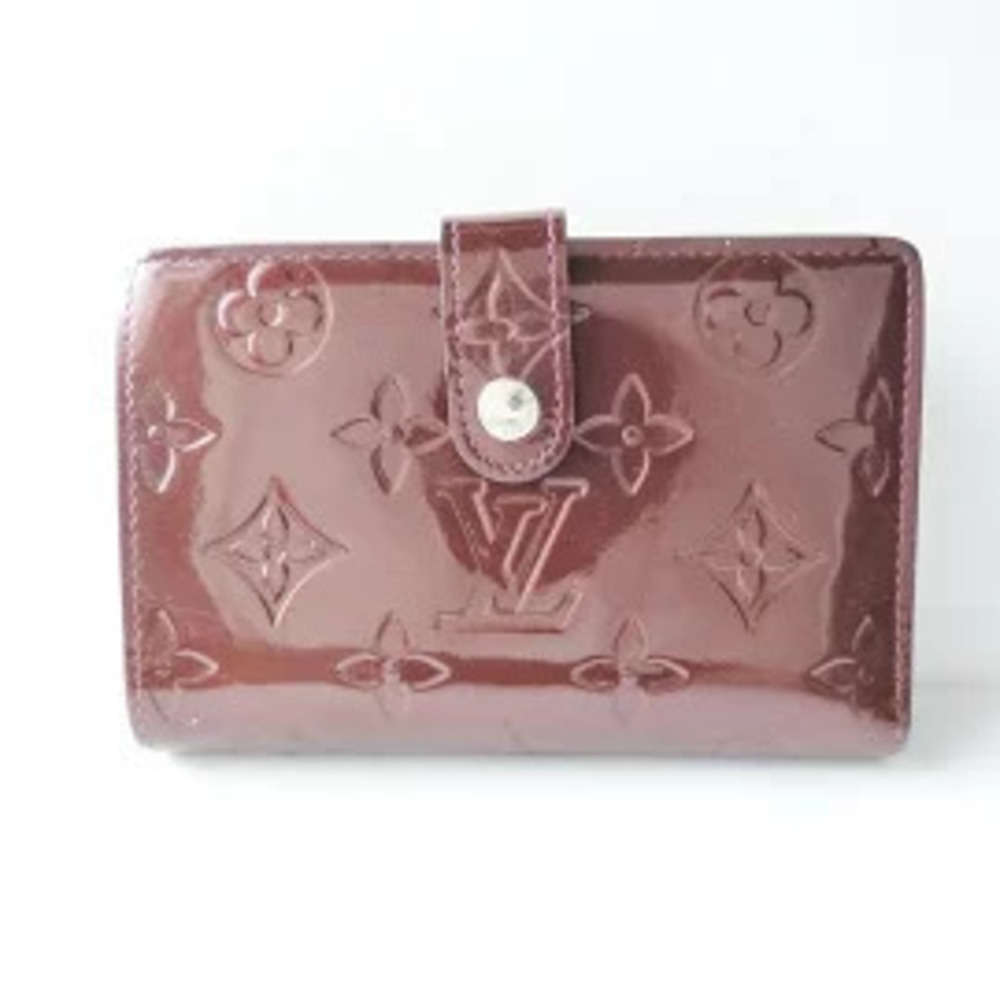LOUIS VUITTON Portefeuille Viennois Bi fold Wallet Rouge Red Fauviste